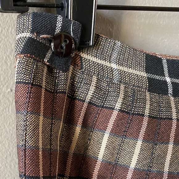 HIGHLAND QUEEN Vintage Reversible, Pleated Skirt; EUC - Picture 6 of 8